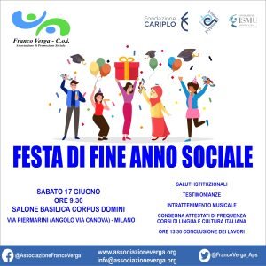 Festa fine anno 2023Associazione Franco verga